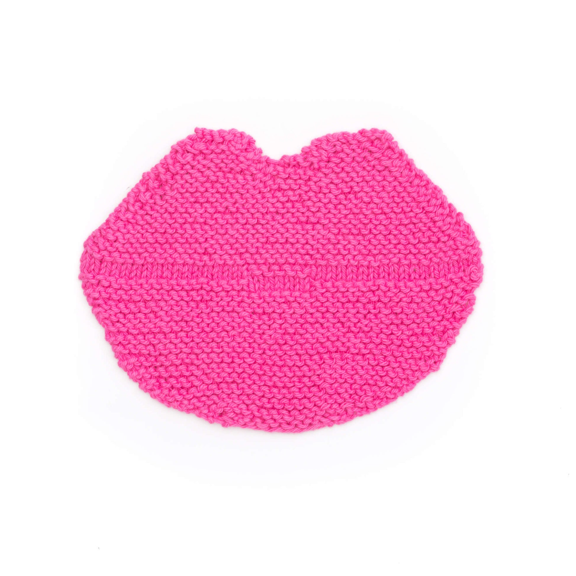 Free Lily Sugar'n Cream Big Kiss Dishcloth Knit Pattern