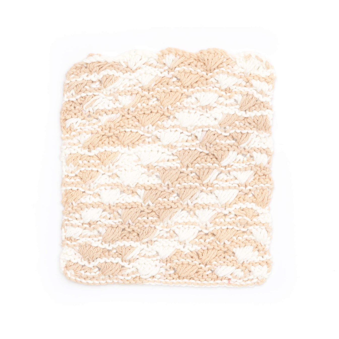 Lily Sugar'n Cream Shell Stitch Dishcloth Yarnspirations