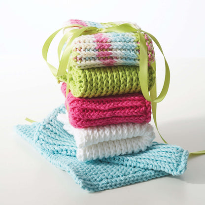Lily Sugar'n Cream Double Thick Dishcloth Knit Full Set