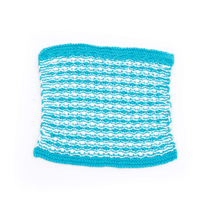 Lily Sugar'n Cream Striped Star Stitch Dishcloth Knit Single Size