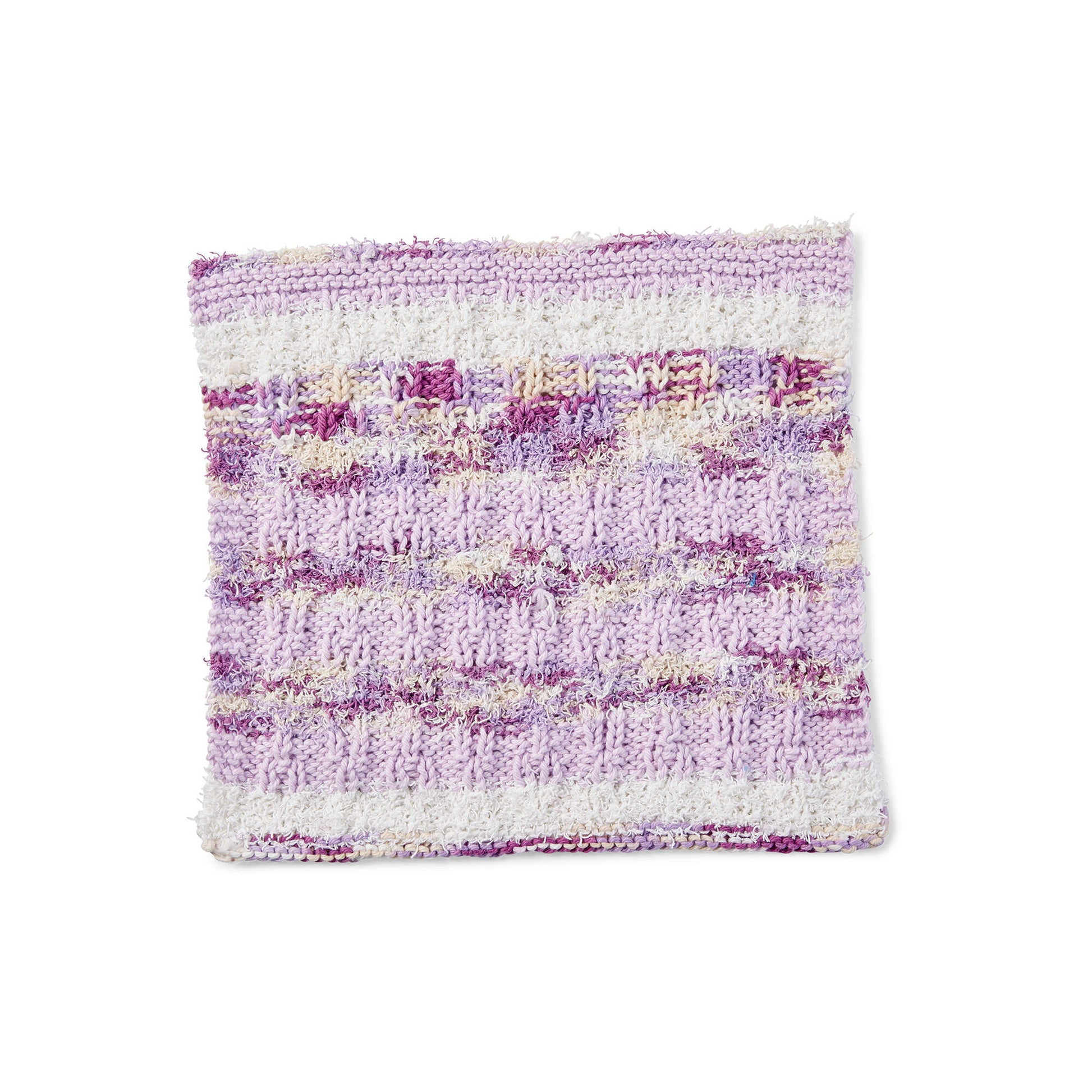 Free Lily Sugar'n Cream Tidy Up Knit Dishcloth Pattern