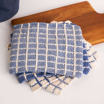 Lily Gridlock Knit Dishcloth Single Size