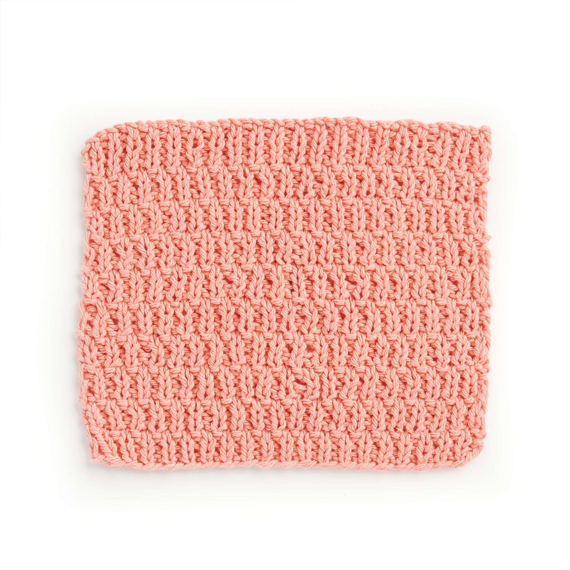 Free Lily Shifting Rib Knit Dishcloth Pattern