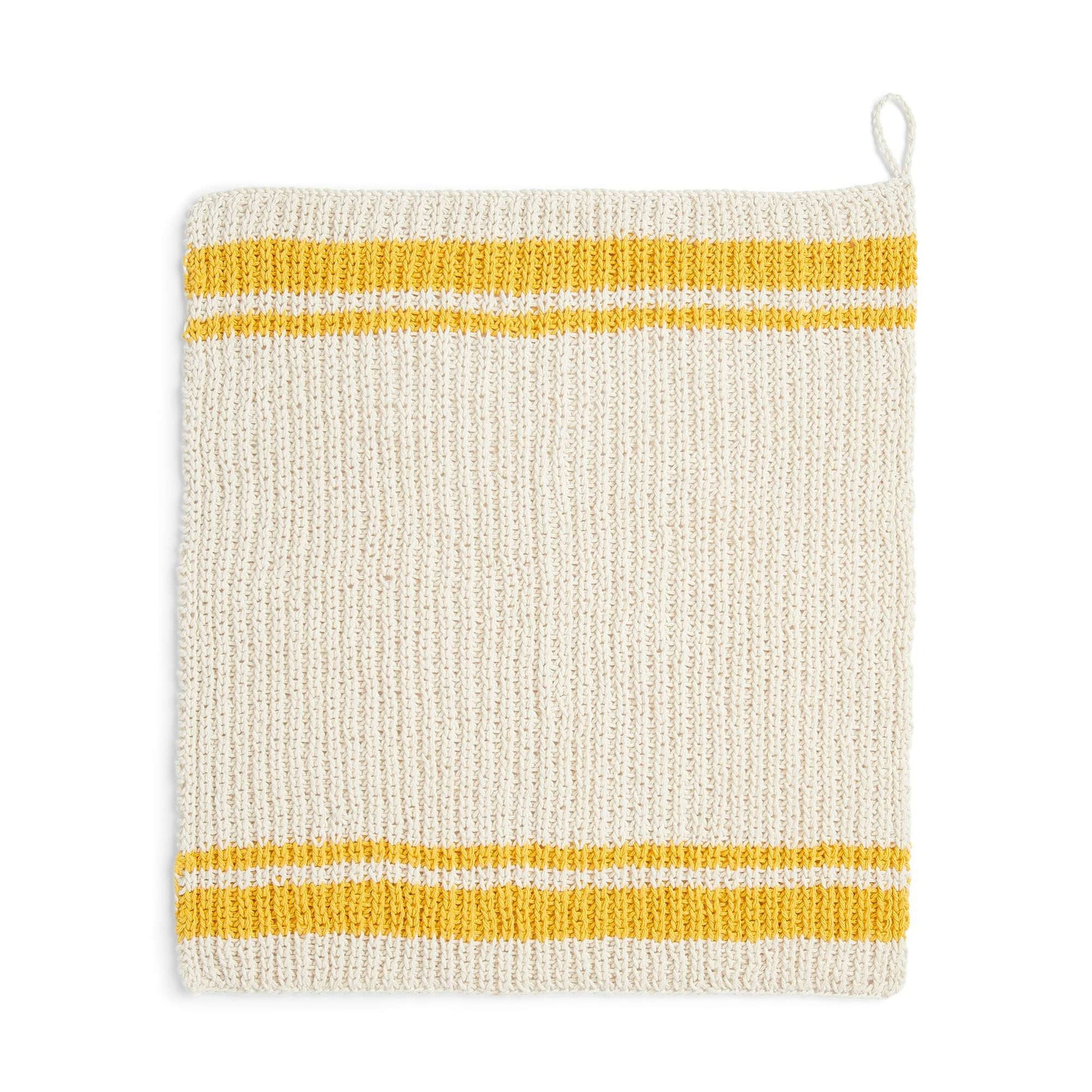 Free Lily Shaker Knit Kitchen Towel Pattern