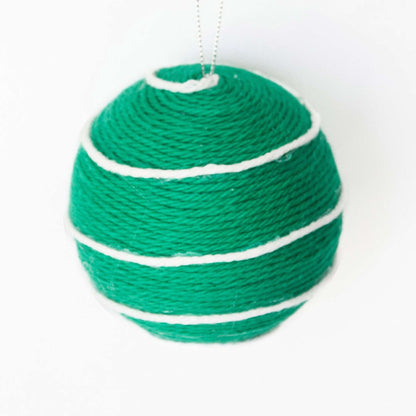 Lily Sugar'n Cream Wrapped Tree Ornaments Craft Green