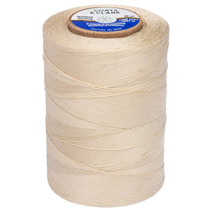 Coats & Clark Cotton Machine Quilting Thread (1200 Yards) Ecru