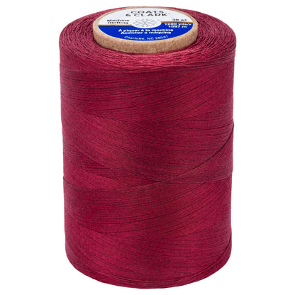 Coats & Clark Cotton Machine Quilting Thread (1200 Yards) Barberry Red