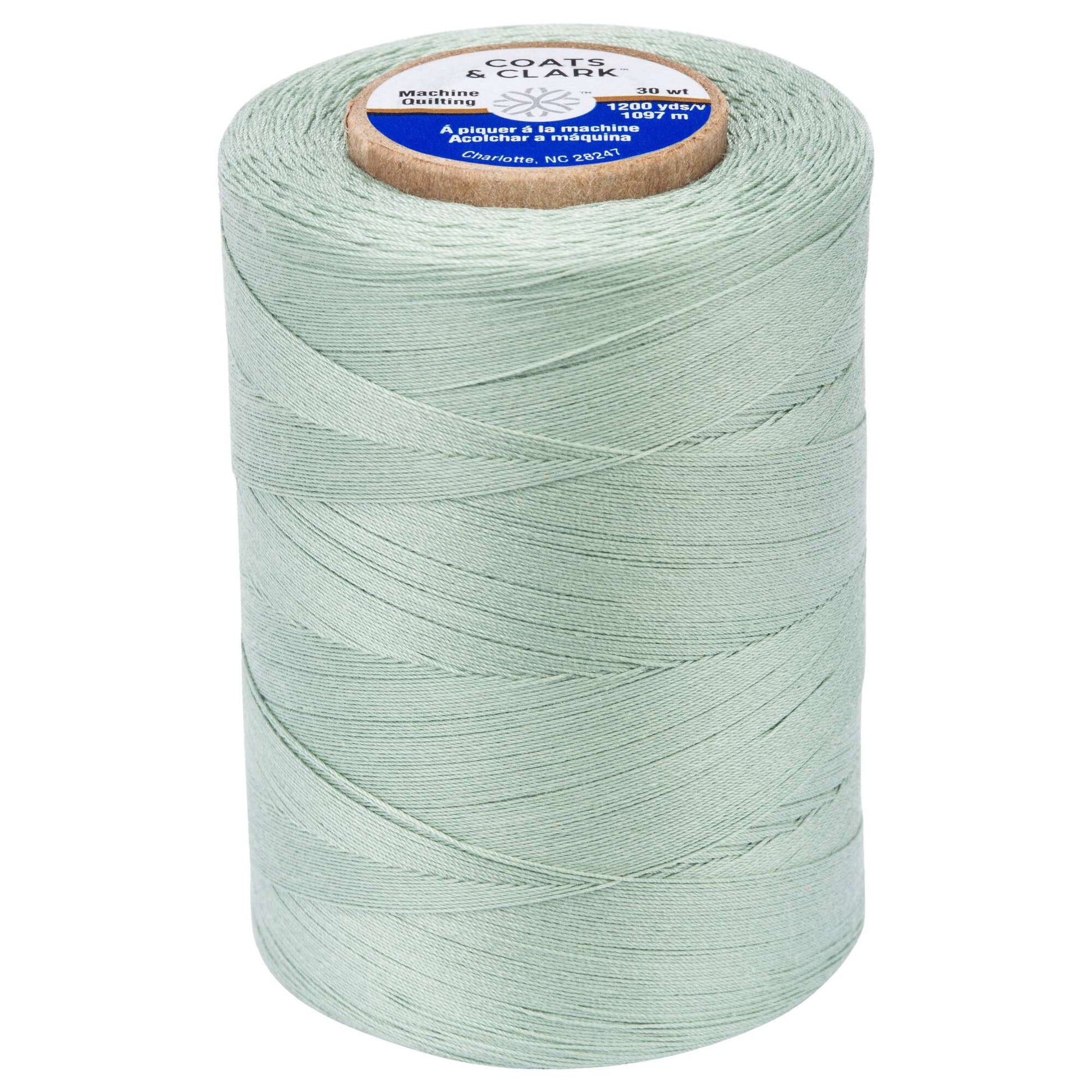 Coats & Clark Cotton Machine Quilting Thread (1200 Yards) Powder Green