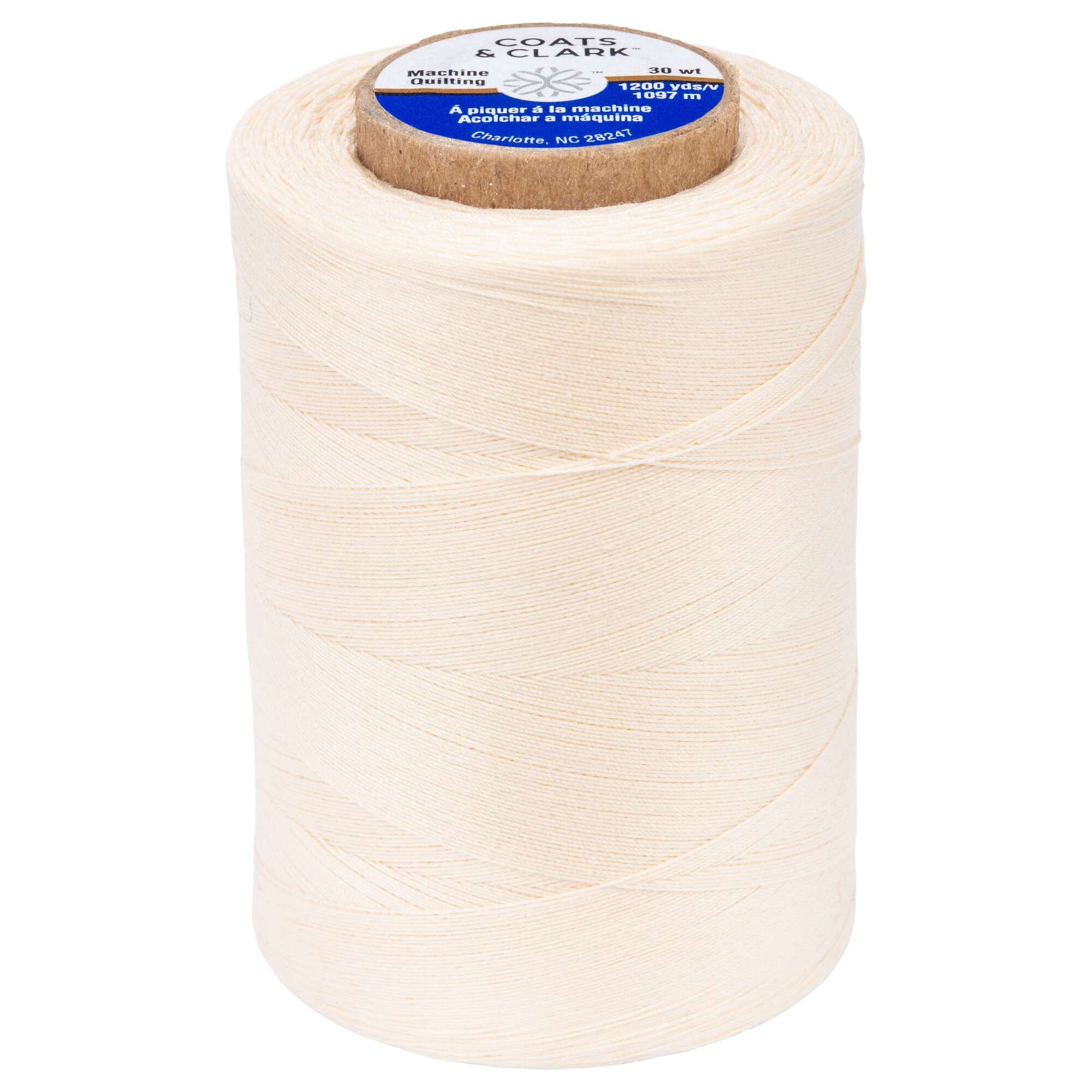 Coats Clark Cotton Machine Quilting Thread 1200 Yards Yarnspirations Coats clark cotton machine quilting thread 1200 yards yarnspirations