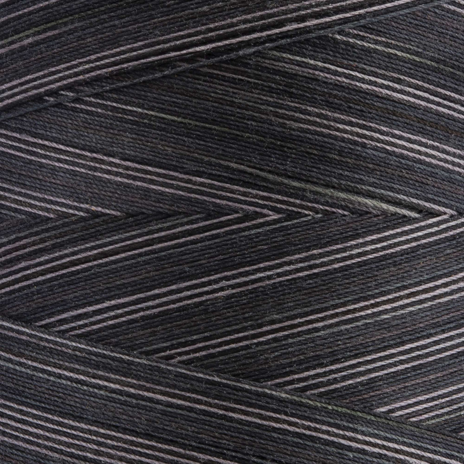 Coats & Clark Cotton Machine Quilting Multicolor Thread (1200 Yards) Black Pinstripes